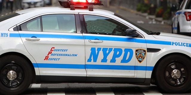 New York, NY, USA. September 17, 2017 : Police Car on the 5th Avenue