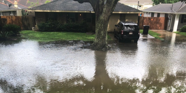 Significant street flooding was reported in New Orleans on Wednesday as thunderstorms brought heavy rains to the city.