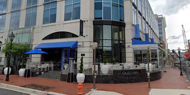 The Ouzo Bay restaurant in Baltimore.
