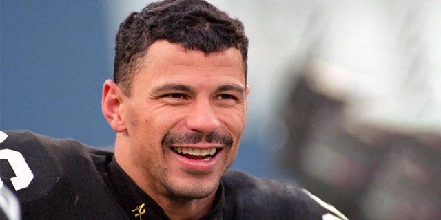 Rod Woodson, a cornerback and safety, was the 1993 NFL Defensive Player of the Year. (Photo by George Gojkovich/Getty Images)