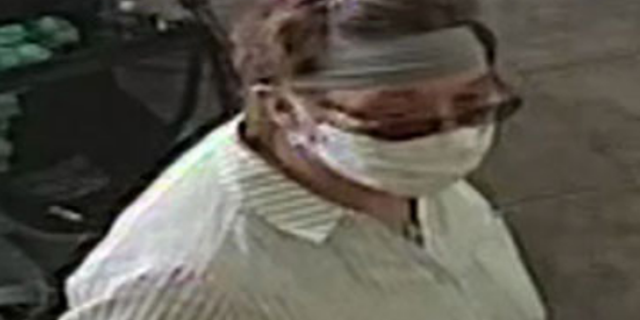 Photo of the unidentified woman who allegedly coughed on a baby at a Yogurtland in San Jose, Calif.