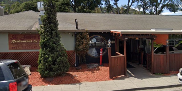 The incident reportedly occurred on June 19 at the St. James Gate bar and restaurant in Belmont, Calif., pictured.