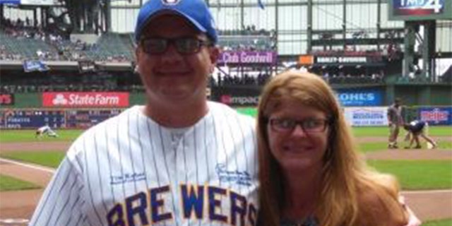 La Crosse Mayor Tim Kabat and his wife Christy.