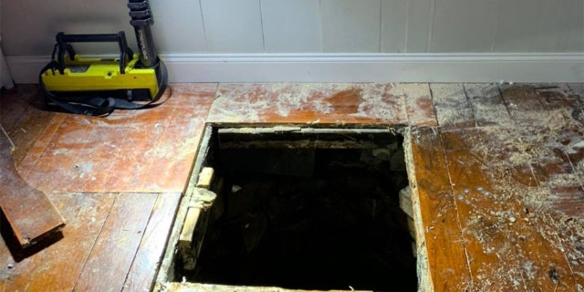 The Guilford Police Department said the well was about 20 feet to 30 feet deep,<br><br>