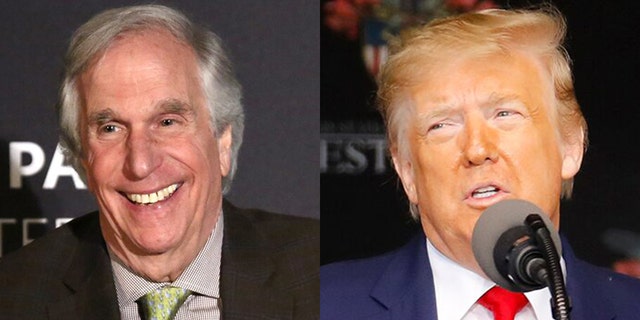 Henry Winkler made a video mocking President Donald Trump.