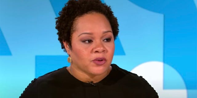 NBC reporter Yamiche Alcindor accused former President Donald Trump of using "transphobic language" in his D.C. speech Tuesday.