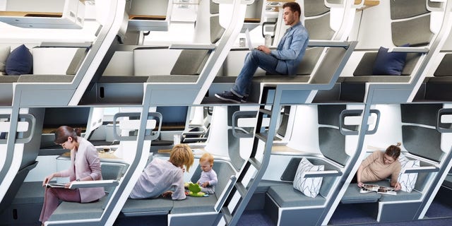 Jeffrey O'Neill, the founder of Zephyr Aeropace, tells Fox News that he first came up with the concept a few years back, on a 19-hour flight to Singapore.<br>