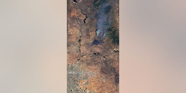 The Bush Fire grew dramatically in size from 59 square miles to 101 square miles as of Tuesday morning.