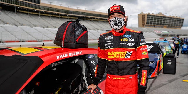 Blaney finished fourth at the Folds of Honor QuikTrip 500 at Atlanta Motor Speedway on June 7. Chris Graythen/Getty Images
