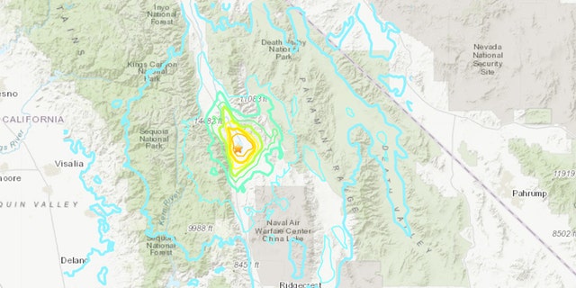 A magnitude 5.8 earthquake rattled Central California on Wednesday.