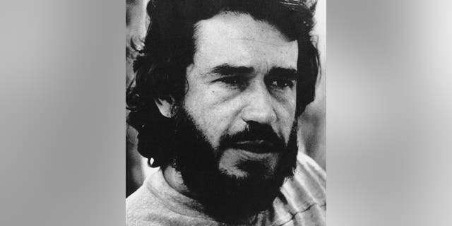 This undated photo shows Pablo Escobar’s crime partner and one of Colombia’s pioneering “cocaine cowboys” Carlos Lehder. A lawyer for Lehder says his client left on a flight for his new home in Berlin on Monday, June 15, after being released from a U.S. prison in Florida. (AP Photo/File)