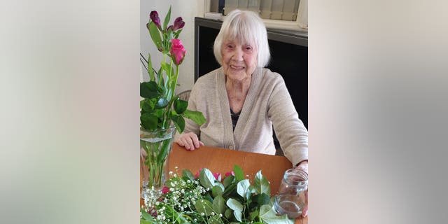 Jane Collins, 104, recovered from the novel coronavirus has playfully credited her love of champagne to her incredible longevity.