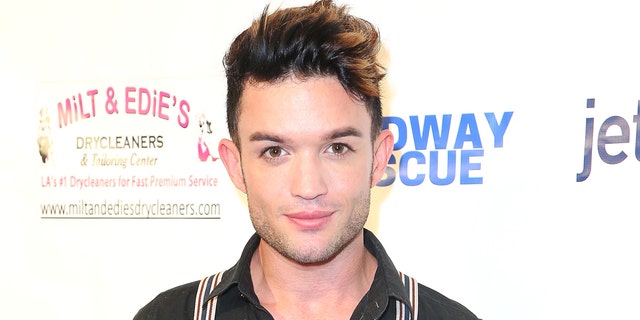 Chris Trousdale attends Broadway to The Rescue, a benefit for the homeless, at The Montalban Theater on October 14, 2017, in Los Angeles, Calif. 