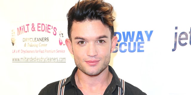 Chris Trousdale attends Broadway to The Rescue, a benefit for the homeless, at The Montalban Theater on October 14, 2017, in Los Angeles, Calif. 