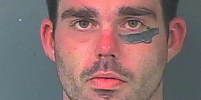 Justin Couch, a Florida man with an apparent tattoo of a machete on his face was arrested for allegedly attacking someone with a machete over the weekend, authorities said.