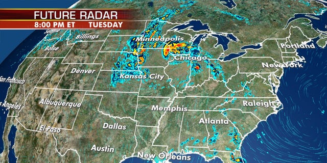 Tropical Depression Cristobal is bringing the threat of flooding and severe weather to the Upper Midwest by Tuesday.