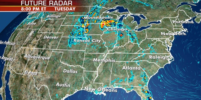 Tropical Depression Cristobal is bringing the threat of flooding and severe weather to the Upper Midwest by Tuesday.
