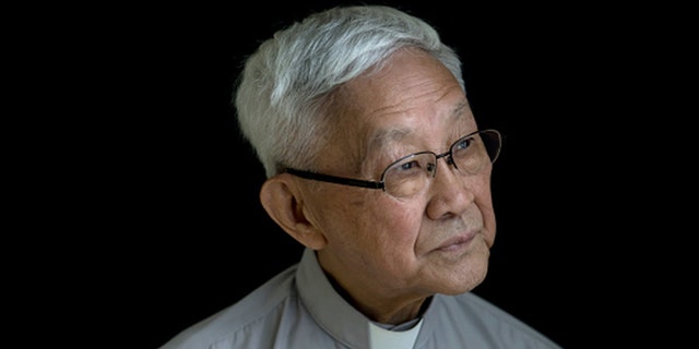 Cardinal Joseph Zen in Hong Kong, 2018. (Paul Yeung/Bloomberg via Getty Images)