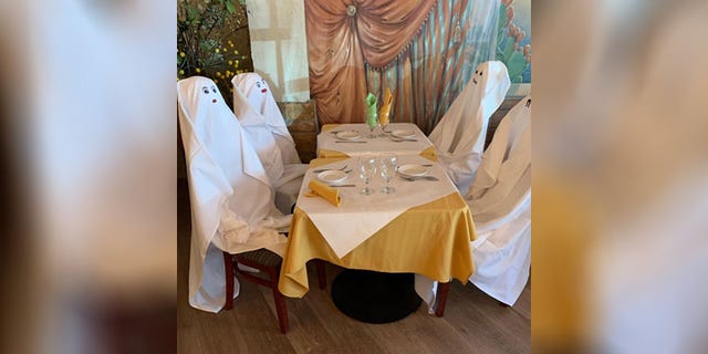 Luigi Cutraro's son, Luca, spoke with Fox News and said that the ghosts have been met with a very positive response.