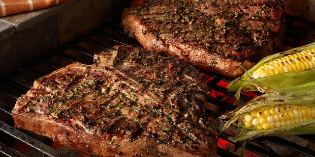 When it comes to porterhouse steak, pictured, Wasser said "you kind of get the best of both worlds" with its versatility, size and flavor.