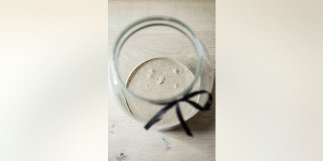 It has been nurtured and cared for daily, since and each day some is taken out to bake the bread.