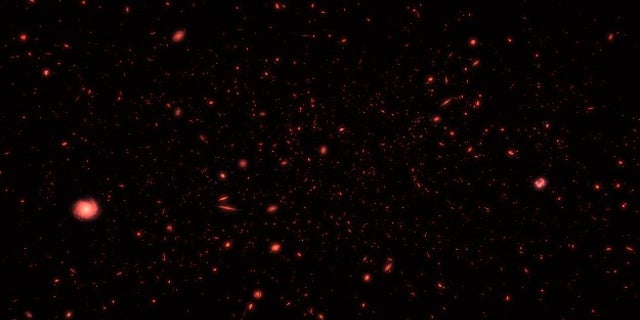 New results from the NASA/ESA Hubble Space Telescope suggest the formation of the first stars and galaxies in the early Universe took place sooner than previously thought. A European team of astronomers have found no evidence of the first generation of stars, known as Population III stars, when the Universe was less than one billion years old. This artist’s impression presents the early Universe. (Credit: ESA/Hubble, M. Kornmesser, CC BY 4.0)