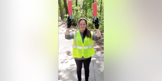 With the help of an inflatable plane, and some other makeshift signs and security screening constructed from cardboard and markets, Jondahl faked her way to a vacation that has since gone viral with nearly 700K views since she posted it three weeks ago.