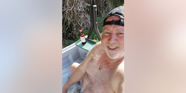 Salesman Paul Vaughan, 65, lost his job during lockdown and wanted to find a new way to relax and keep him occupied in his garden.