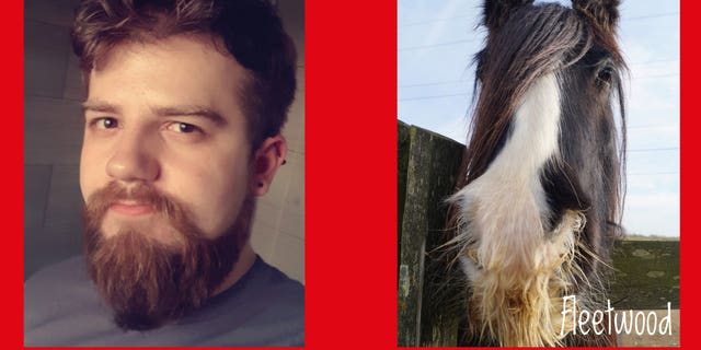 "But we've got quite a lot of ponies with facial hair, so we've enjoyed matching up the men who have sent in pictures of their beards."