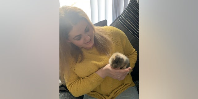 Owner Kylie Clarke, 31, was worried the bunny wouldn't survive or be able to hear. (Credit: SWNS)