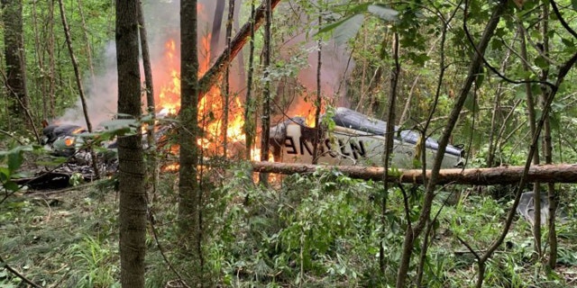 A pilot and Florida family of four headed to a funeral in Indiana were killed in a plane crash near Eatonton, Ga. on June 5, 2020.