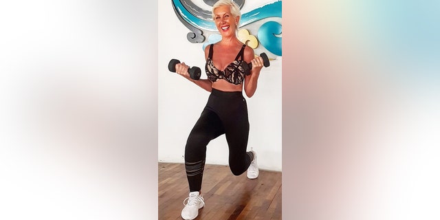 The former model said she fell in love with fitness about 30 years ago and has never looked back.