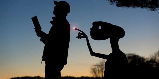 John Marshall is found by ET. (Credit: SWNS)