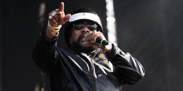 CHICAGO, ILLINOIS - SEPTEMBER 15: Victor Willis of Village People performs during Riot Fest at Douglas Park on September 15, 2019 in Chicago, Illinois. (Photo by Daniel Boczarski/Redferns)
