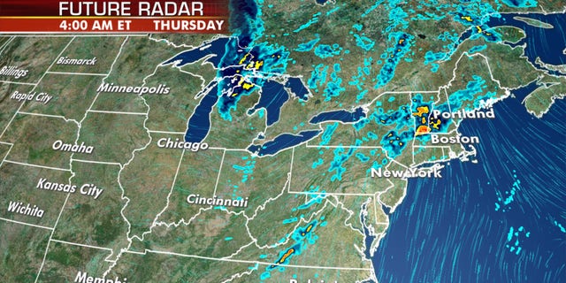 Cristobal will merge with another storm system as a powerful cold front will sweep through the Northeast by Thursday.