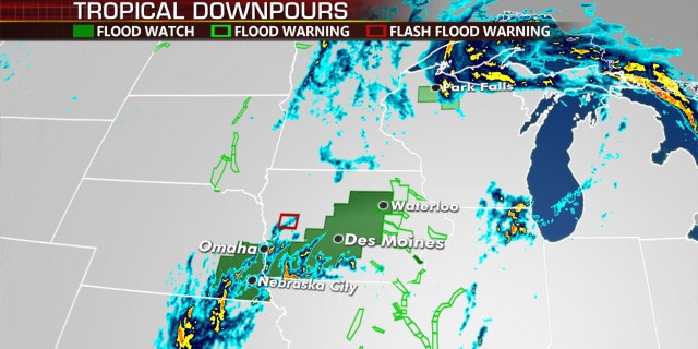 Tropical Depression Cristobal is merging with another storm system, setting the stage for severe weather in parts of the Midwest.