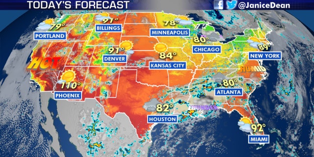 National forecast for June 24