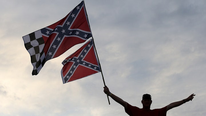 President Trump rejects calls to rename US military bases as NASCAR bans Confederate symbol