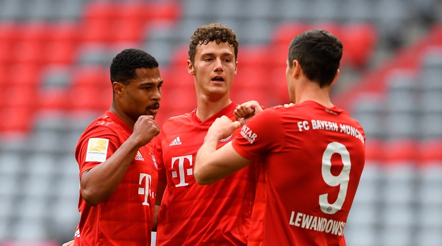 Bayern Munich wins 10th straight Bundesliga title, beats Dortmund