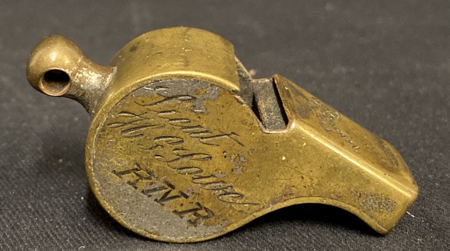 Titanic hero's whistle, other artifacts, up for auction | Fox News