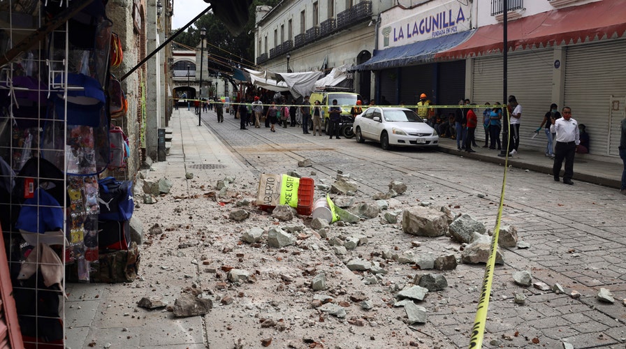 Mexico hit by magnitude 7.4 earthquake