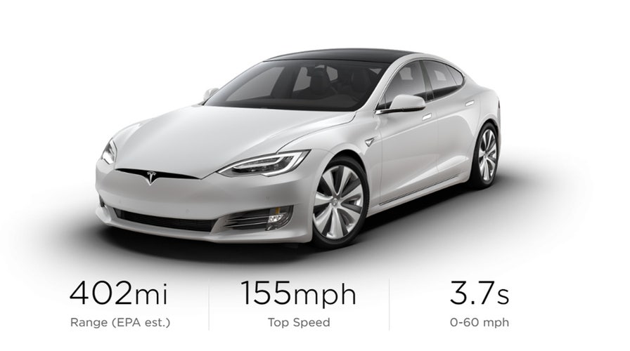 Model s deals 500 mile range