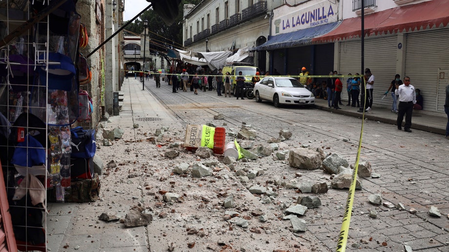 Magnitude 7.4 earthquake strikes Mexico, at least 2 dead in building collapses