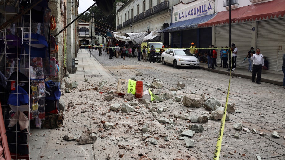 Magnitude 7.4 earthquake strikes Mexico, at least 2 dead in building collapses