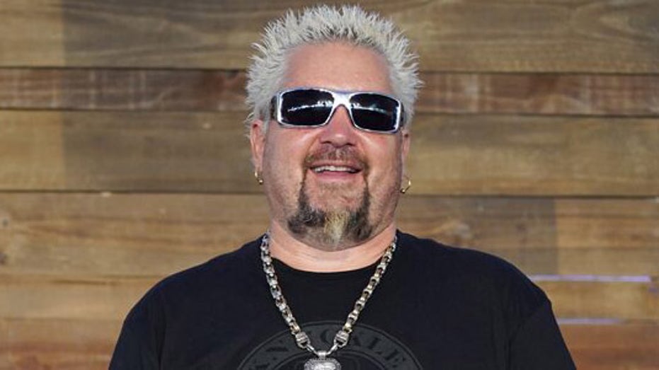 Culver City, United States. 12th Feb, 2022. American restaurateur Guy Fieri  arrives at Michael Rubin's Fanatics Super Bowl Party 2022 held at 3Labs on  February 12, 2022 in Culver City, Los Angeles