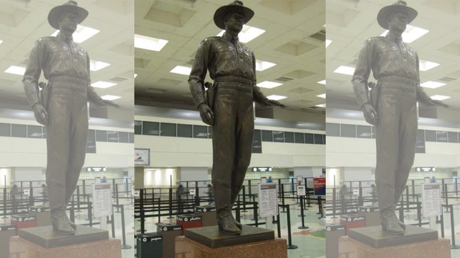 The Horrible Truth of Love Field's Texas Ranger Statue - D Magazine