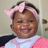 Our 6-month-old Rasheeda by proud Grandma