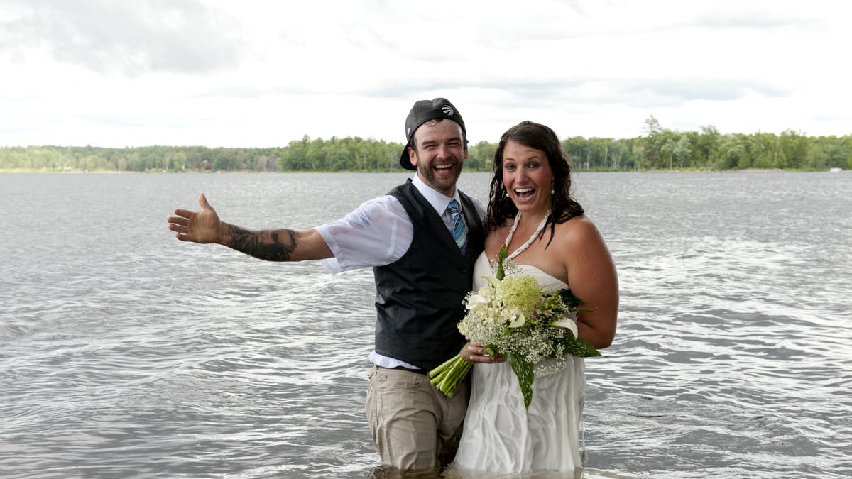 “People did ask why we were all wet but I laughed it off and we had a good time,” she added.