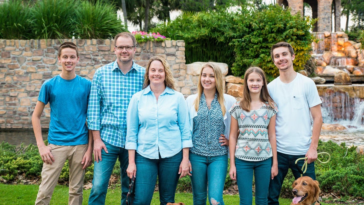 Ryan Petty and his family in a family picture. Petty is credited with helping to pass the "Marjory Stoneman Douglas High School Public Safety Act" just weeks after his daughter Alaina was murdered. Source/Ryan Petty