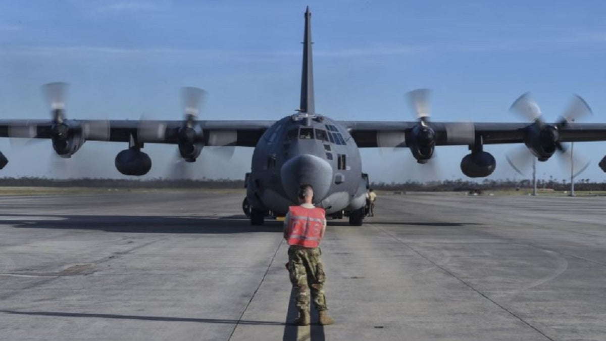 An MC-130J Commando II taxis down the runway at Hurlburt Field, Fla., Aug. 11, 2016. One person is dead and another was injured following a domestic disturbance on the base Friday. (U.S. Air Force photo by Airman 1st Class Joseph Pick)